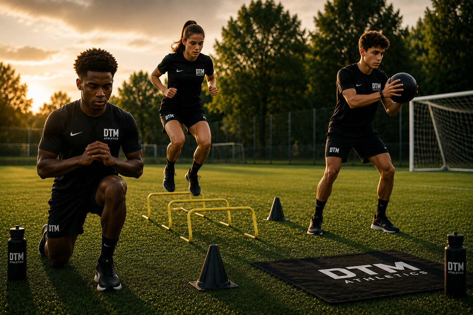 Sterker worden als voetballer zonder sportschool.